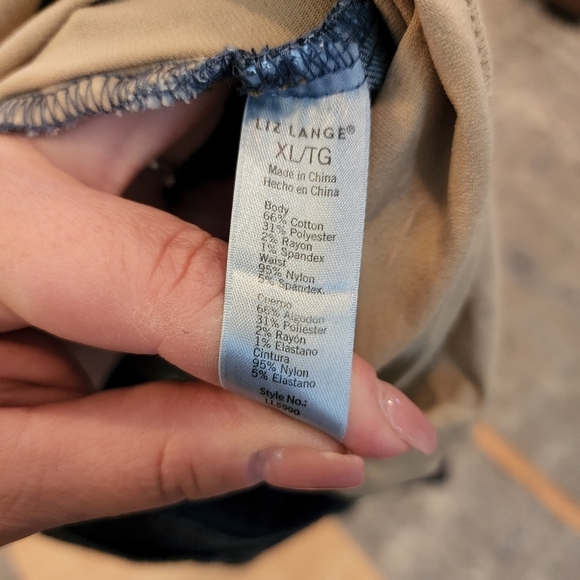 LIZ lange Maternity jeans. Size XL - Picture 10 of 13